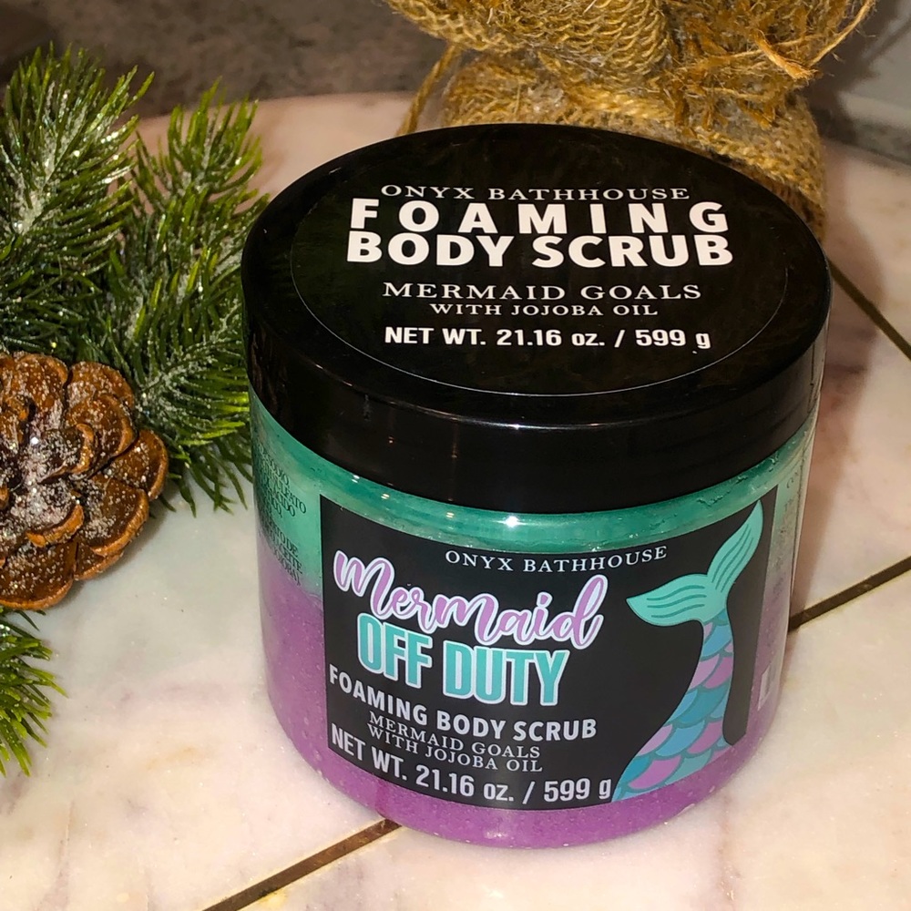 ✨NWT✨ Onyx Bathhouse MERMAID OFF DUTY Foaming Body Scrub